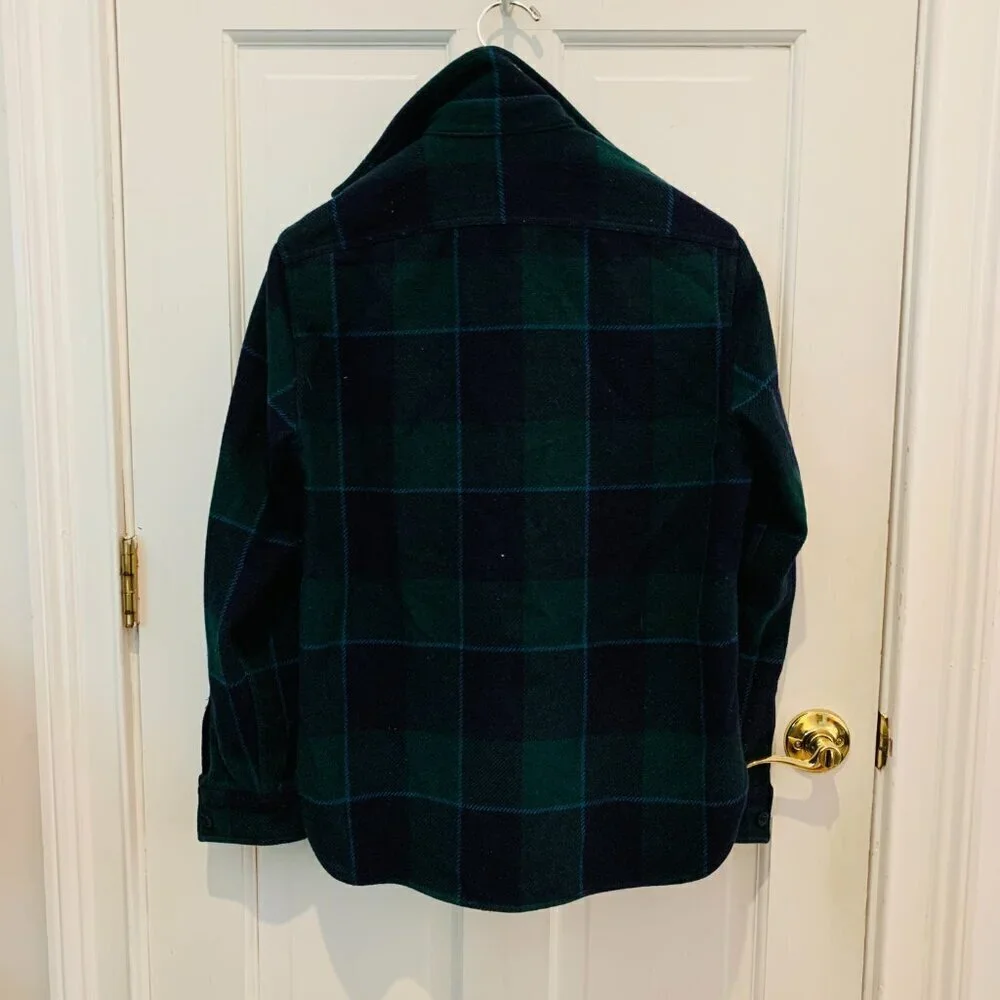 J.CREW Men's Heavy Weight Wool Blend Shirt Jacket Shacket Size Small
